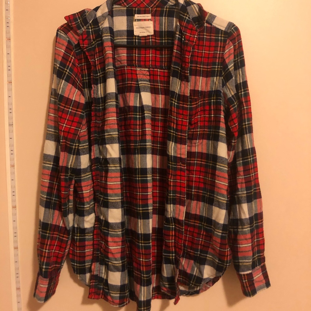 AE button up